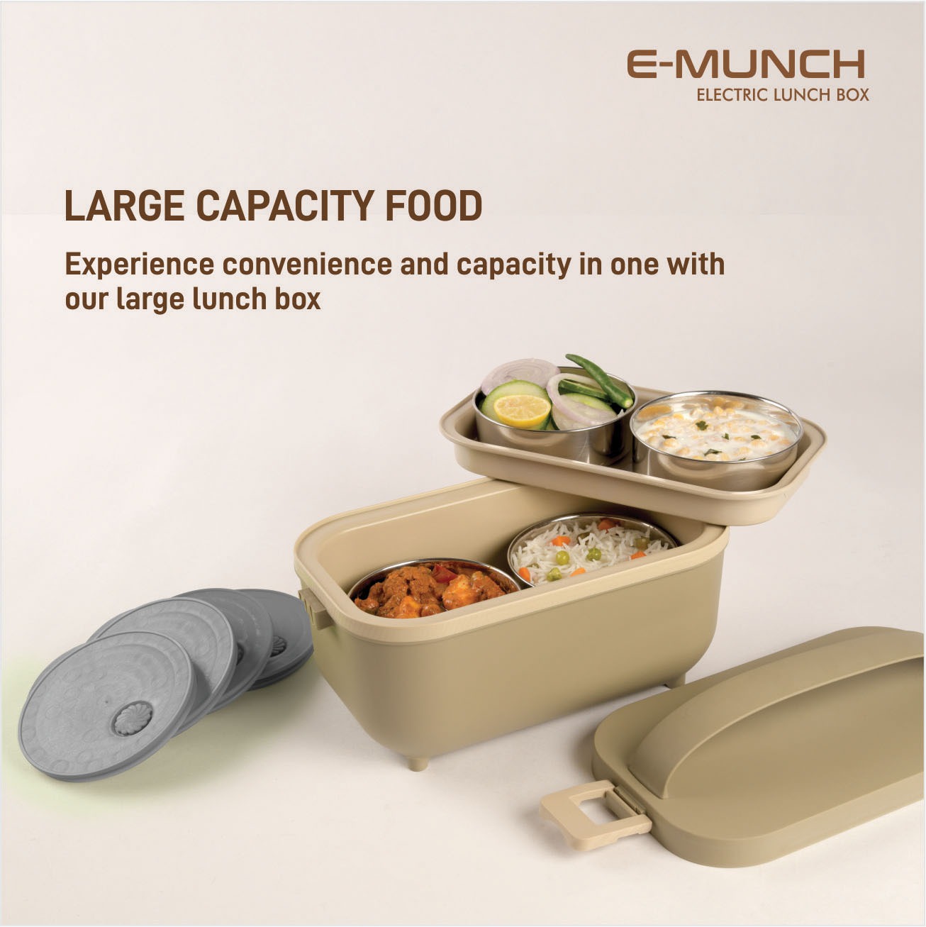 Emunch compact portable design