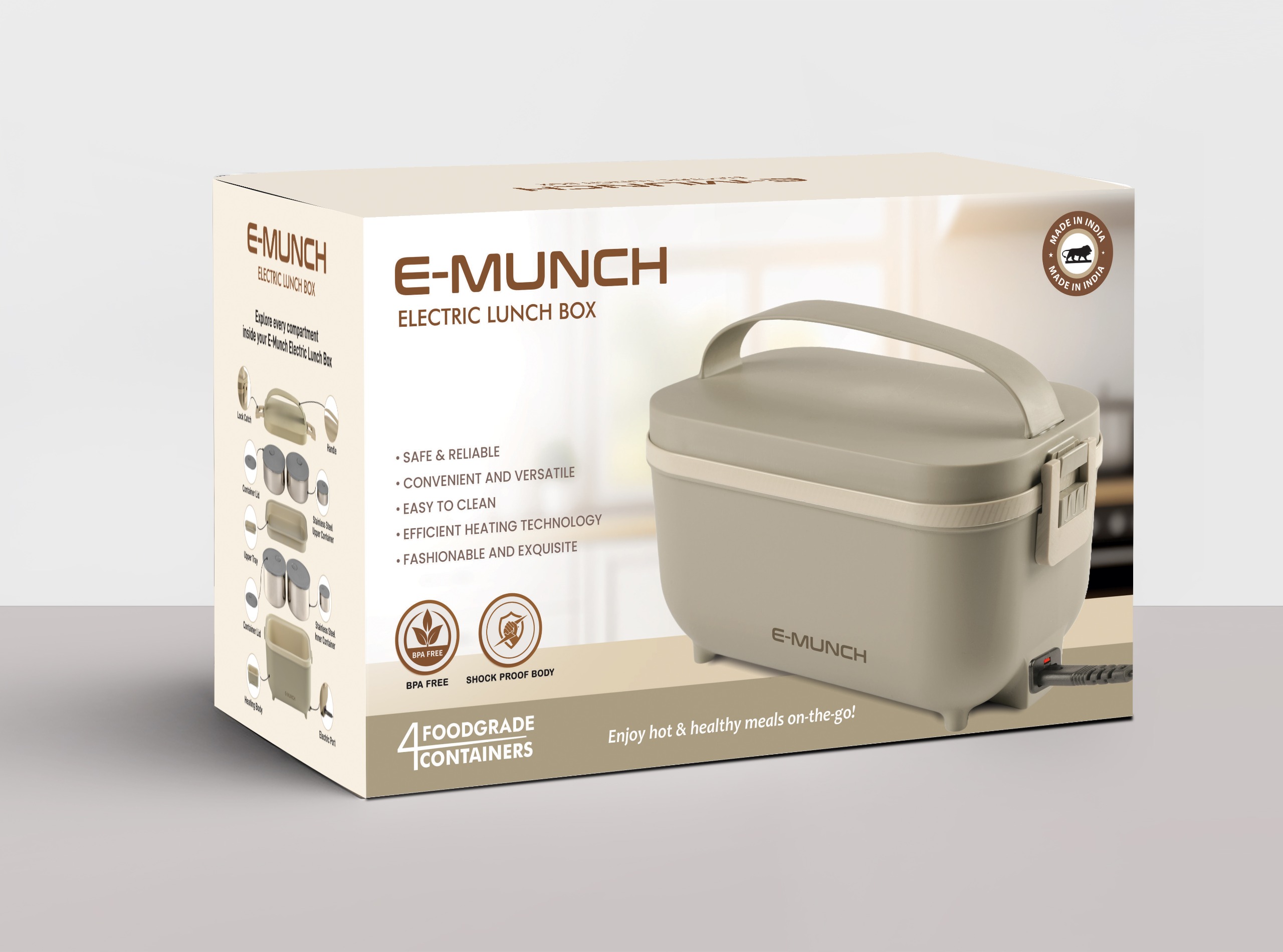 Emunch for students on campus